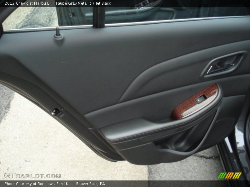 Taupe Gray Metallic / Jet Black 2013 Chevrolet Malibu LT