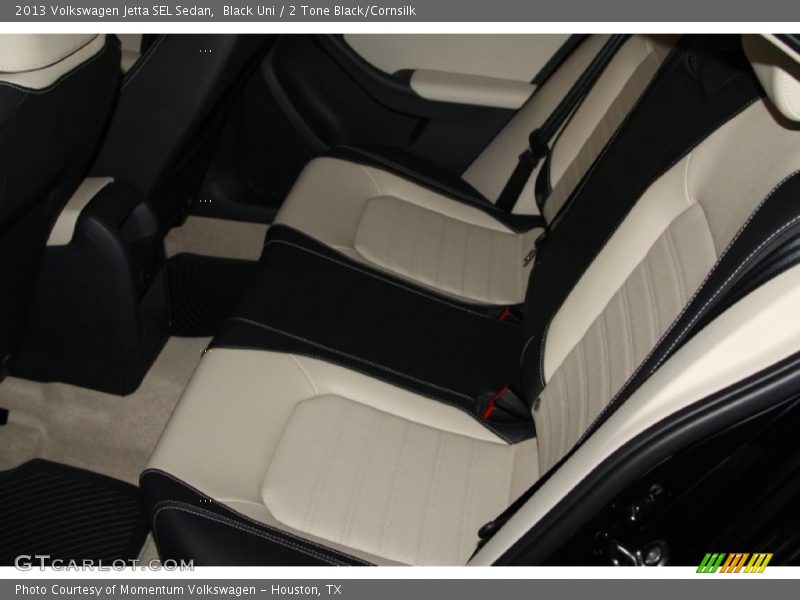Black Uni / 2 Tone Black/Cornsilk 2013 Volkswagen Jetta SEL Sedan