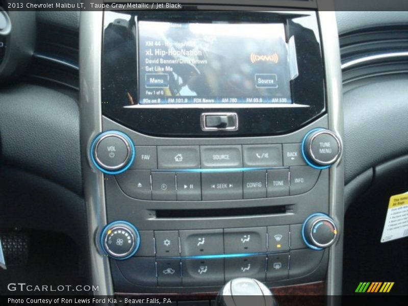 Taupe Gray Metallic / Jet Black 2013 Chevrolet Malibu LT