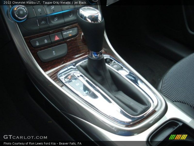 Taupe Gray Metallic / Jet Black 2013 Chevrolet Malibu LT