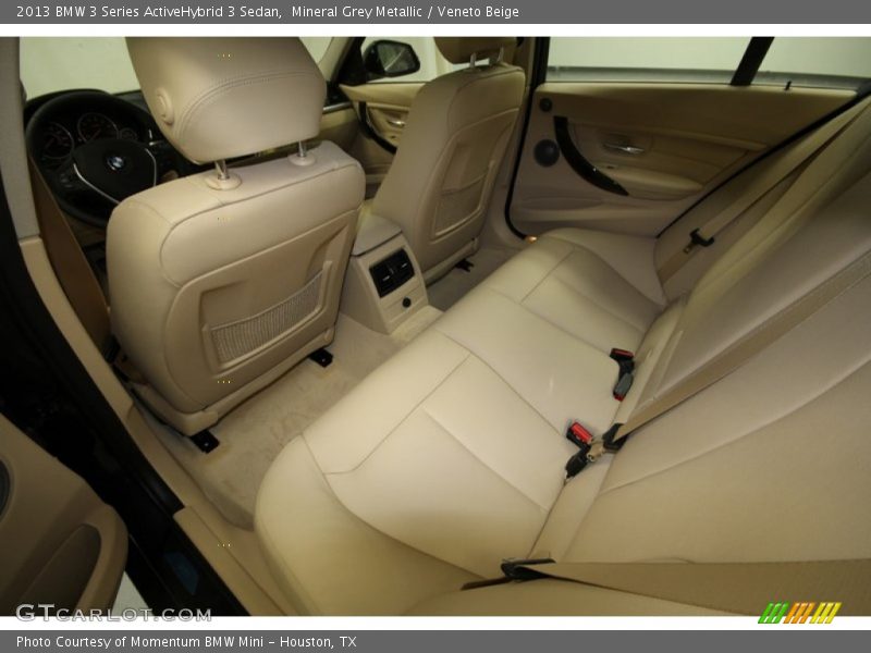 Rear Seat of 2013 3 Series ActiveHybrid 3 Sedan