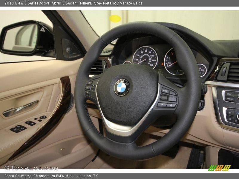  2013 3 Series ActiveHybrid 3 Sedan Steering Wheel