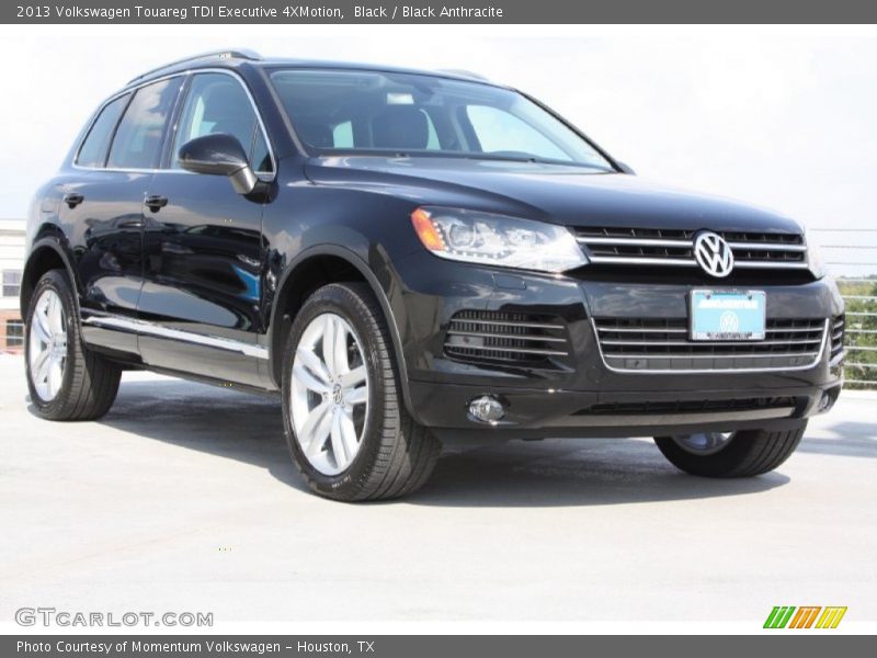 Black / Black Anthracite 2013 Volkswagen Touareg TDI Executive 4XMotion