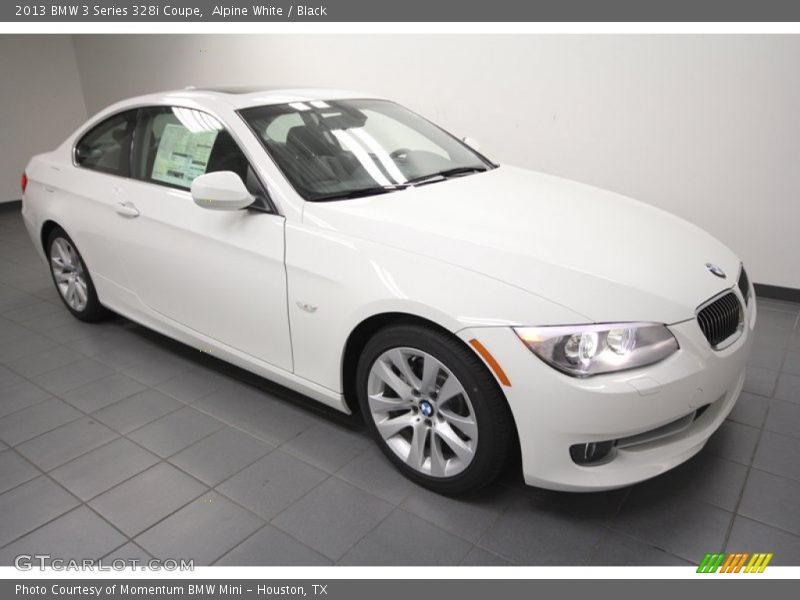 Alpine White / Black 2013 BMW 3 Series 328i Coupe