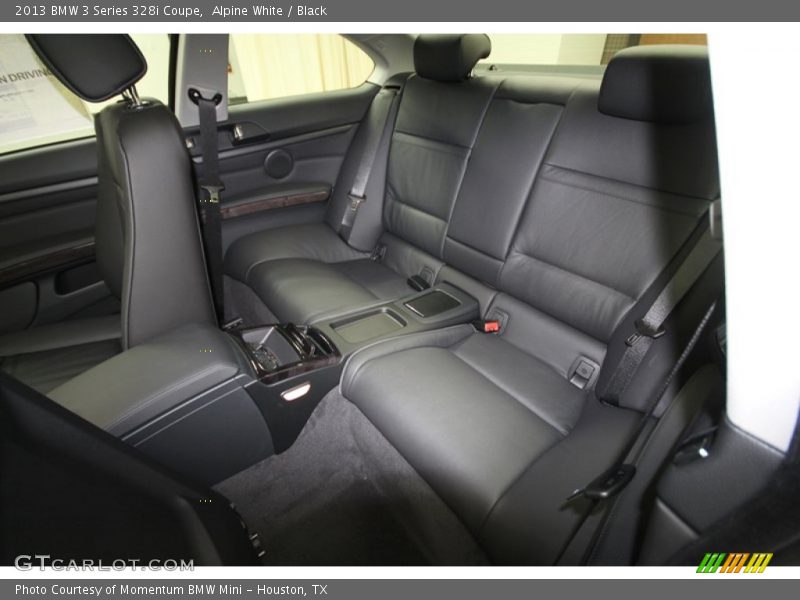 Rear Seat of 2013 3 Series 328i Coupe