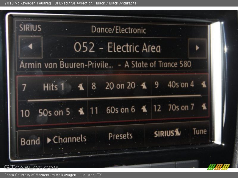 Black / Black Anthracite 2013 Volkswagen Touareg TDI Executive 4XMotion