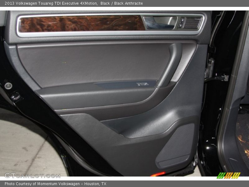 Black / Black Anthracite 2013 Volkswagen Touareg TDI Executive 4XMotion