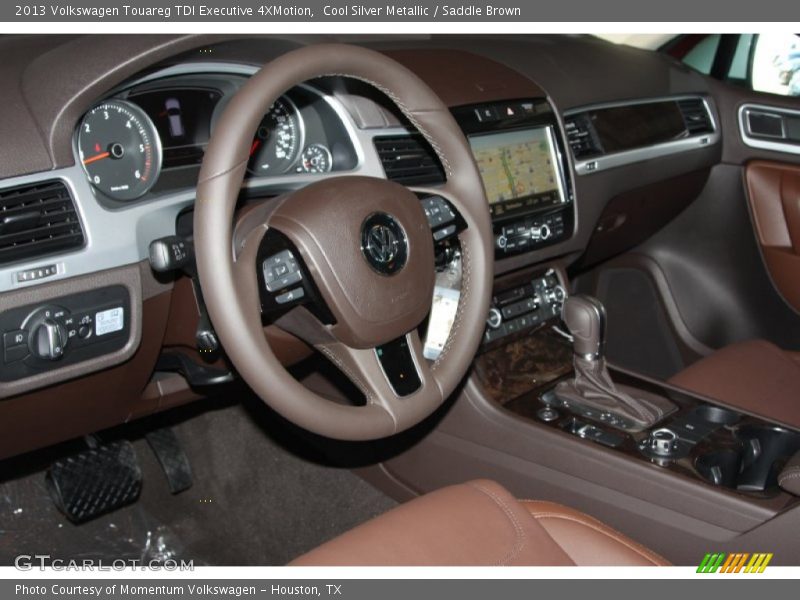  2013 Touareg TDI Executive 4XMotion Saddle Brown Interior