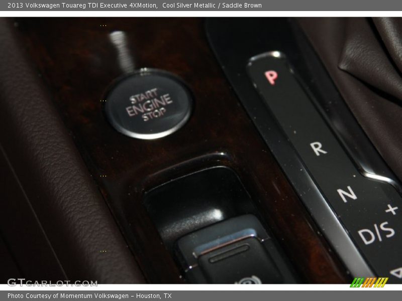 Cool Silver Metallic / Saddle Brown 2013 Volkswagen Touareg TDI Executive 4XMotion