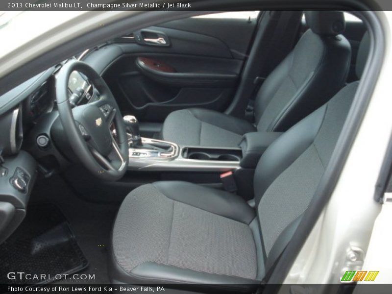 Champagne Silver Metallic / Jet Black 2013 Chevrolet Malibu LT