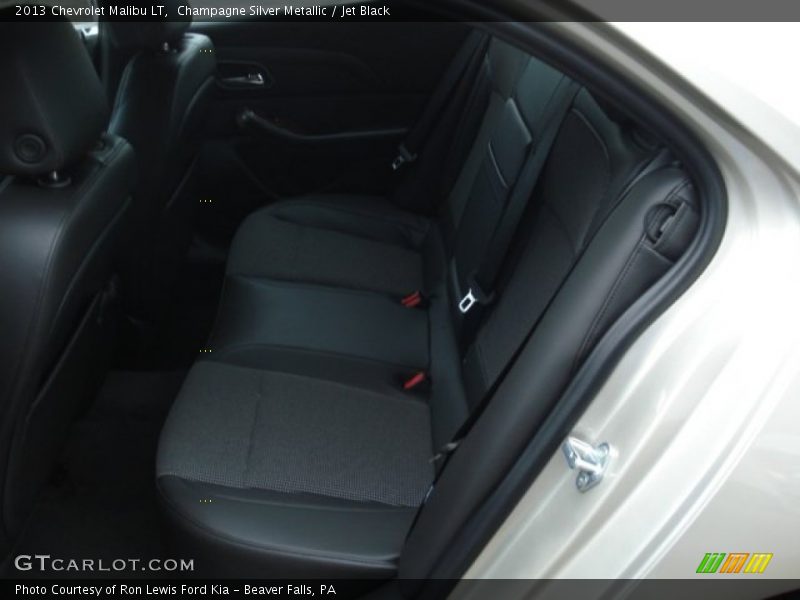 Champagne Silver Metallic / Jet Black 2013 Chevrolet Malibu LT