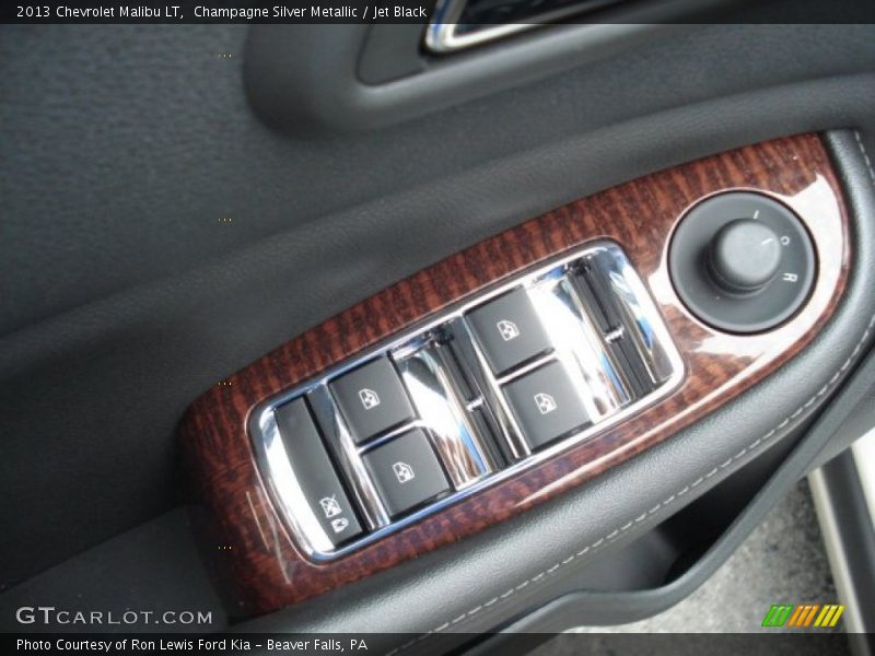 Champagne Silver Metallic / Jet Black 2013 Chevrolet Malibu LT