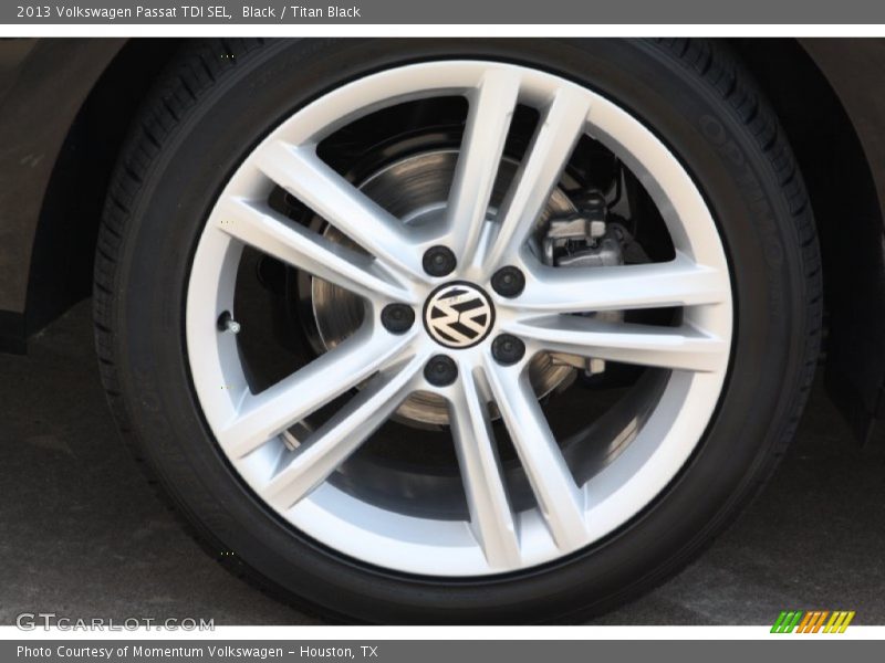 Black / Titan Black 2013 Volkswagen Passat TDI SEL