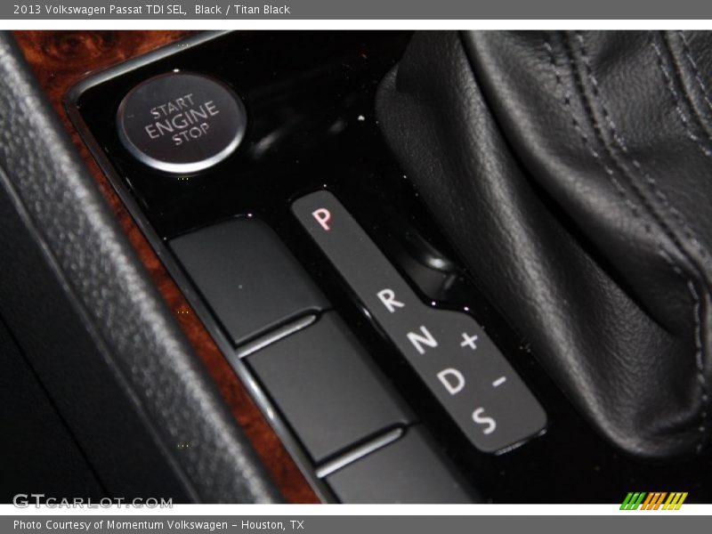 Black / Titan Black 2013 Volkswagen Passat TDI SEL
