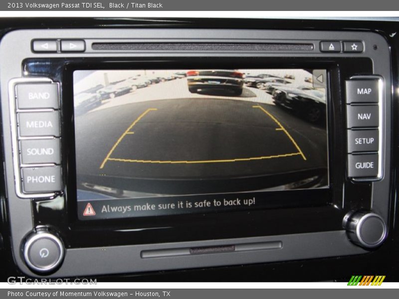 Black / Titan Black 2013 Volkswagen Passat TDI SEL