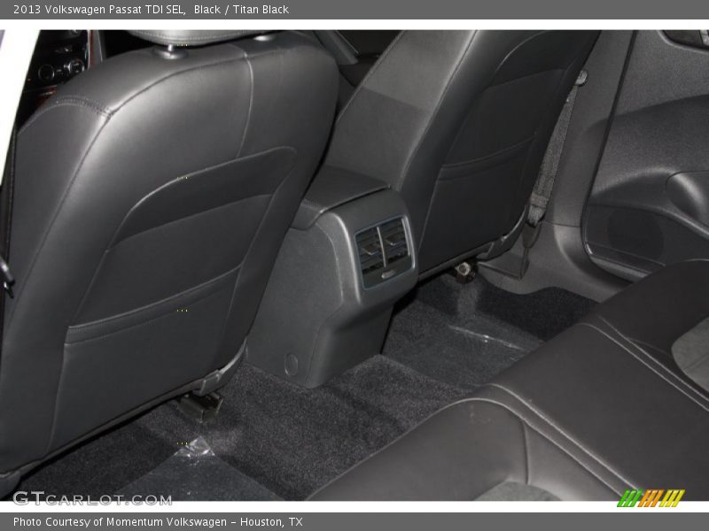 Black / Titan Black 2013 Volkswagen Passat TDI SEL