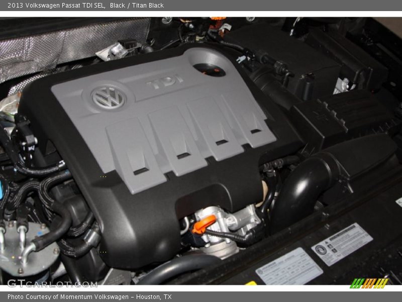 Black / Titan Black 2013 Volkswagen Passat TDI SEL