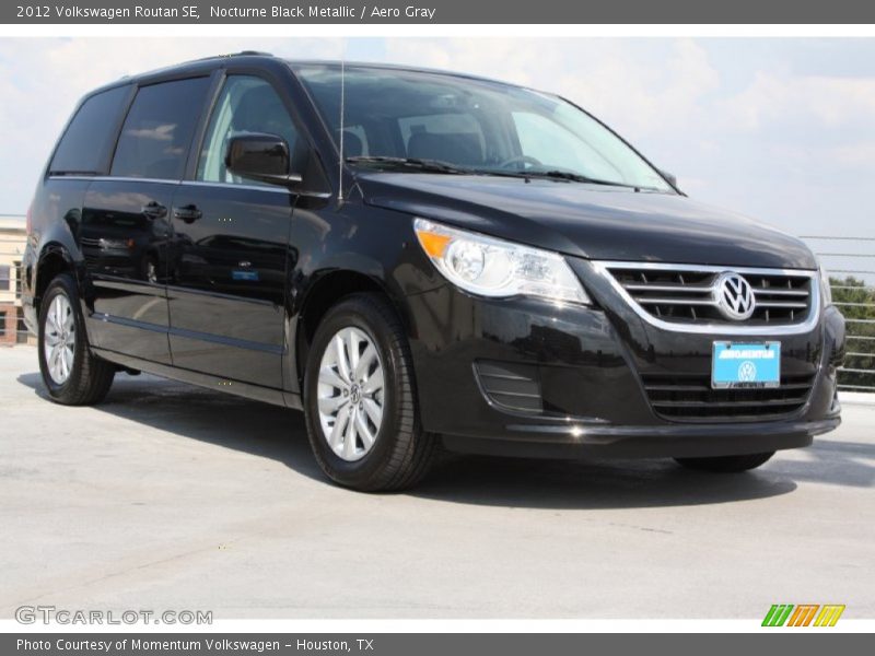 Nocturne Black Metallic / Aero Gray 2012 Volkswagen Routan SE