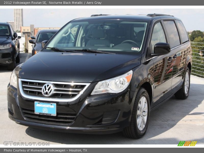Nocturne Black Metallic / Aero Gray 2012 Volkswagen Routan SE