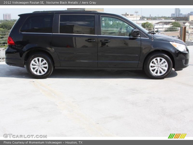 Nocturne Black Metallic / Aero Gray 2012 Volkswagen Routan SE