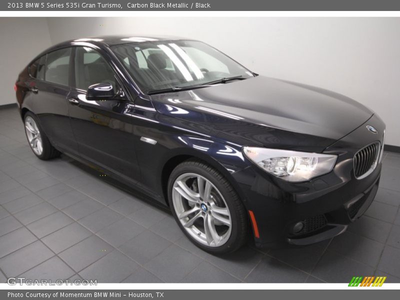 Carbon Black Metallic / Black 2013 BMW 5 Series 535i Gran Turismo