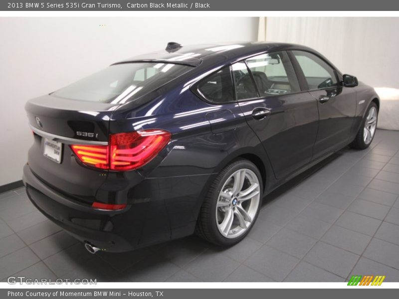 Carbon Black Metallic / Black 2013 BMW 5 Series 535i Gran Turismo