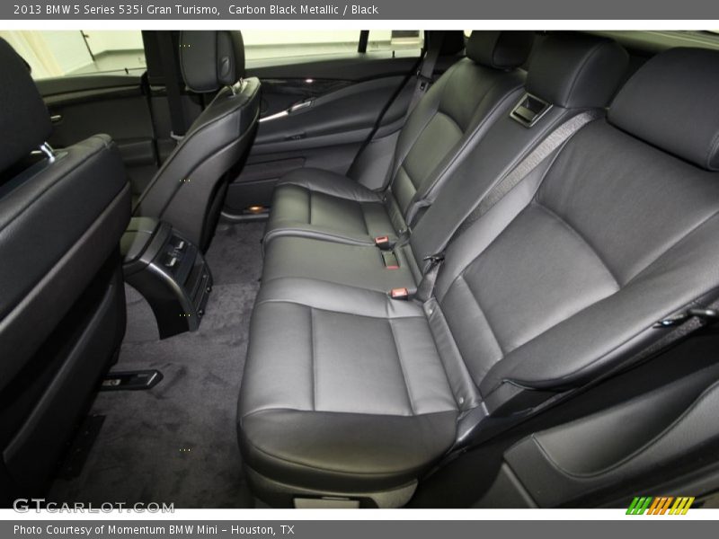 Rear Seat of 2013 5 Series 535i Gran Turismo