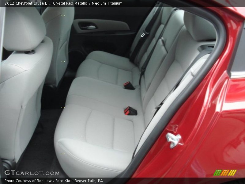 Crystal Red Metallic / Medium Titanium 2012 Chevrolet Cruze LT