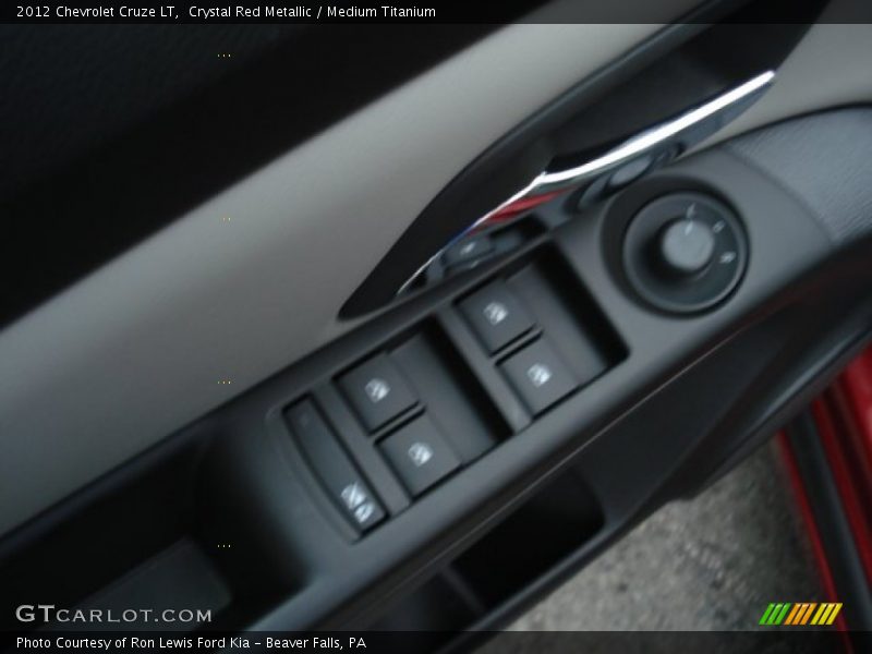 Crystal Red Metallic / Medium Titanium 2012 Chevrolet Cruze LT