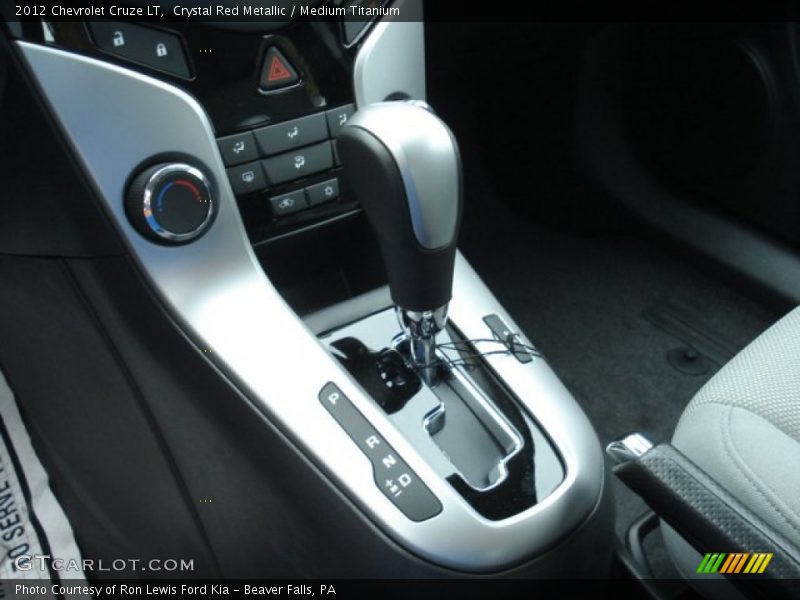 Crystal Red Metallic / Medium Titanium 2012 Chevrolet Cruze LT
