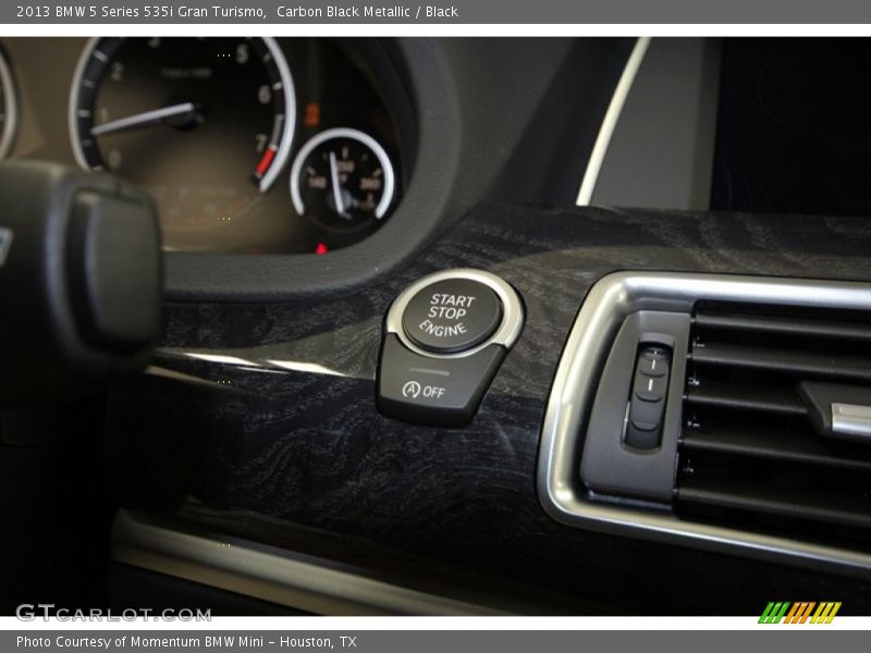 Carbon Black Metallic / Black 2013 BMW 5 Series 535i Gran Turismo