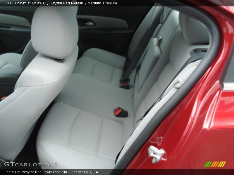 Crystal Red Metallic / Medium Titanium 2012 Chevrolet Cruze LT
