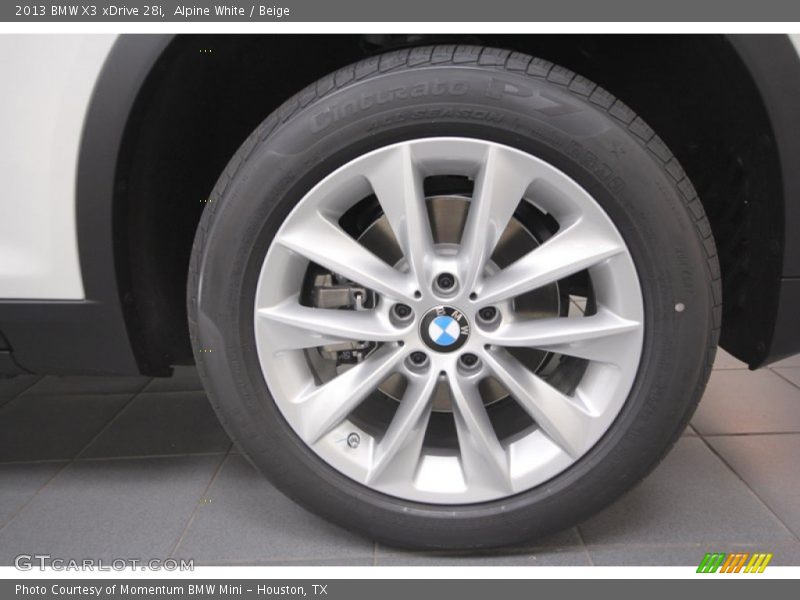 2013 X3 xDrive 28i Wheel