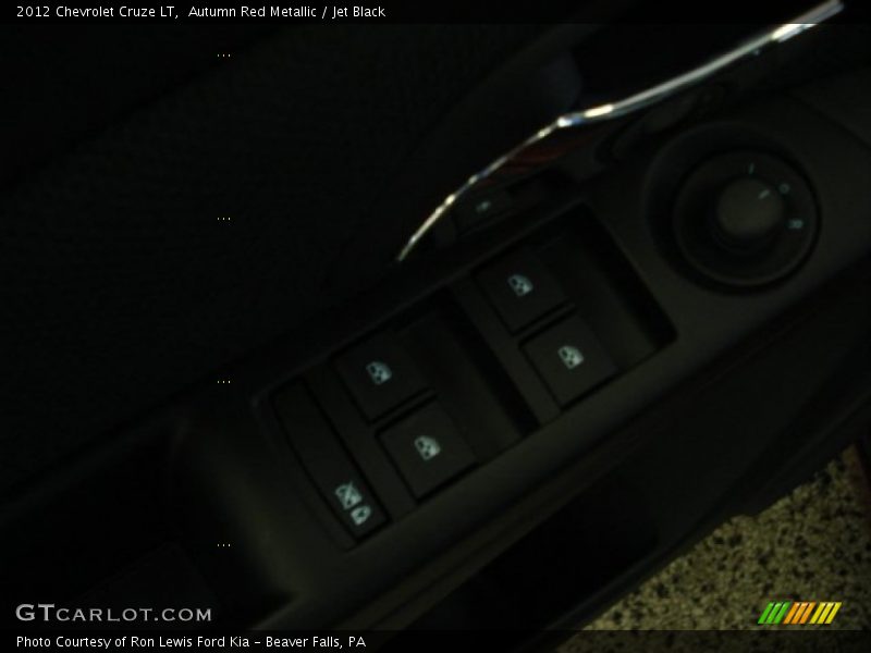 Autumn Red Metallic / Jet Black 2012 Chevrolet Cruze LT