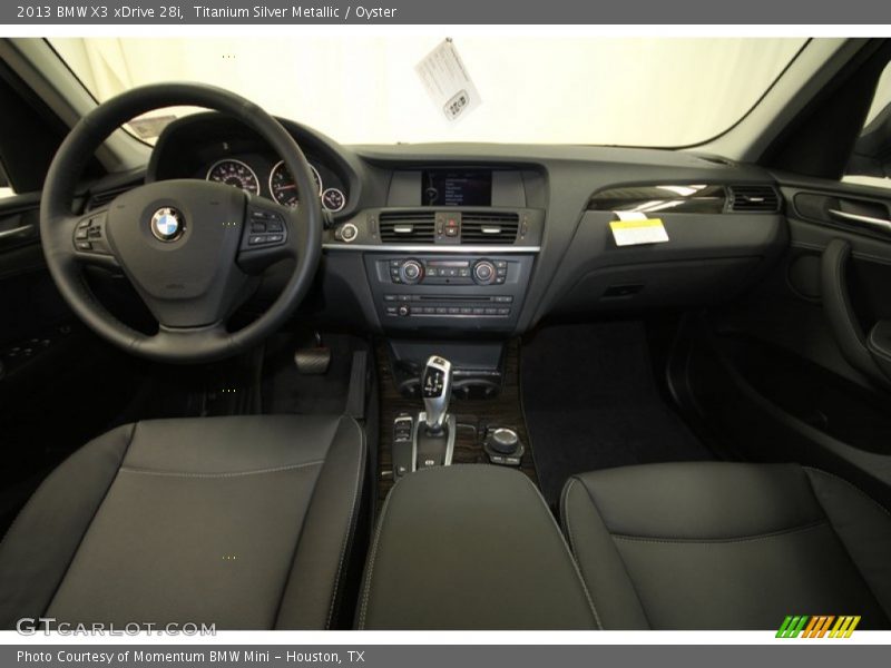 Titanium Silver Metallic / Oyster 2013 BMW X3 xDrive 28i