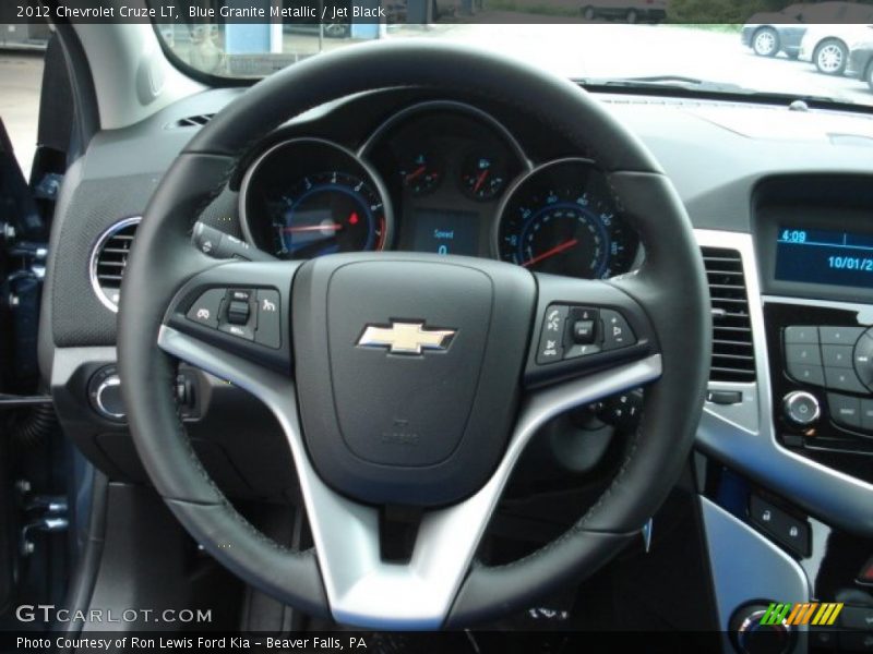 Blue Granite Metallic / Jet Black 2012 Chevrolet Cruze LT