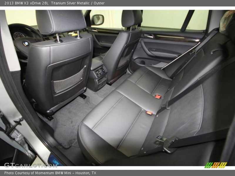 Titanium Silver Metallic / Oyster 2013 BMW X3 xDrive 28i