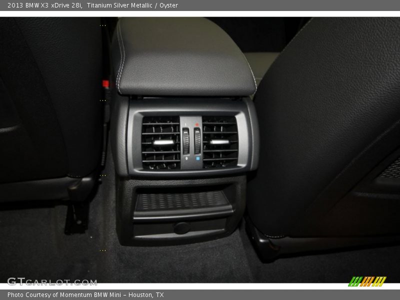Titanium Silver Metallic / Oyster 2013 BMW X3 xDrive 28i