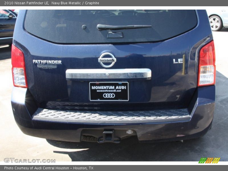 Navy Blue Metallic / Graphite 2010 Nissan Pathfinder LE