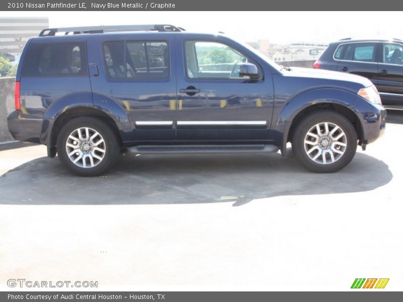 Navy Blue Metallic / Graphite 2010 Nissan Pathfinder LE