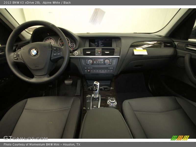 Alpine White / Black 2013 BMW X3 xDrive 28i