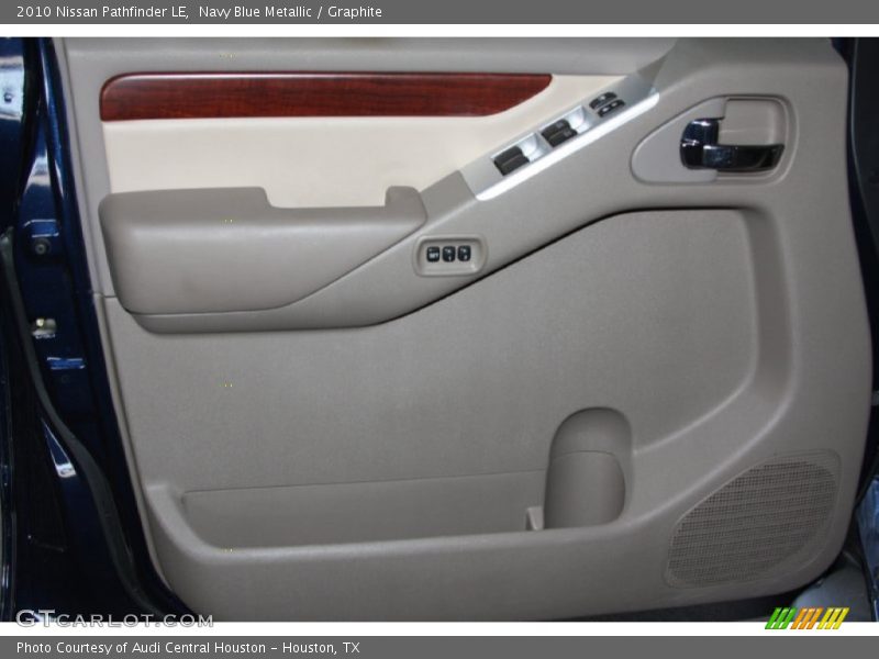 Navy Blue Metallic / Graphite 2010 Nissan Pathfinder LE