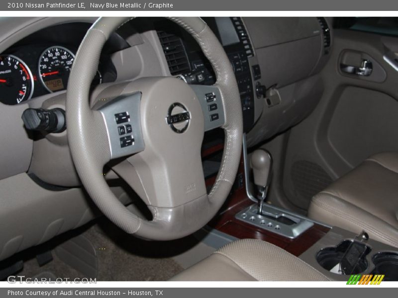 Navy Blue Metallic / Graphite 2010 Nissan Pathfinder LE