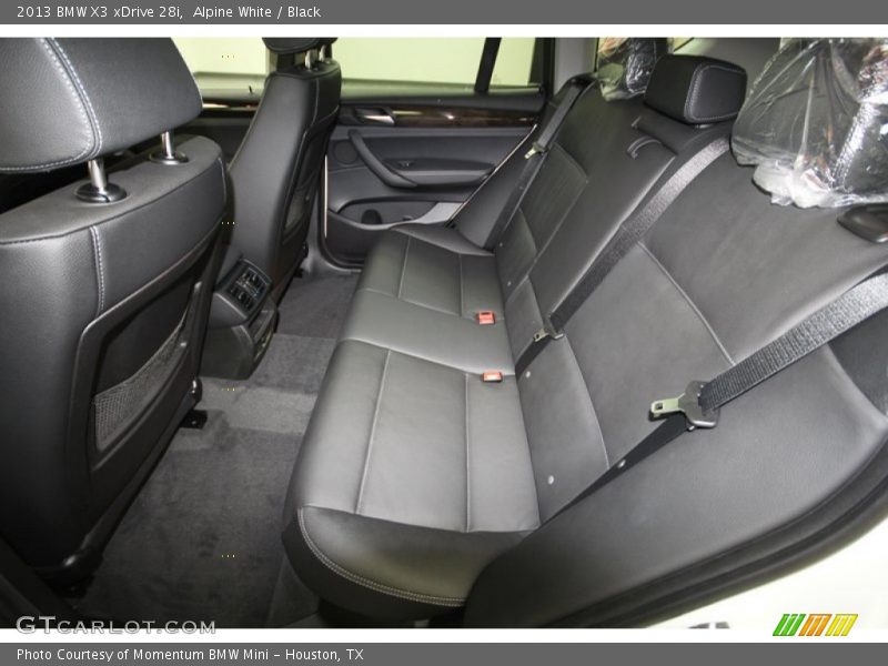 Alpine White / Black 2013 BMW X3 xDrive 28i