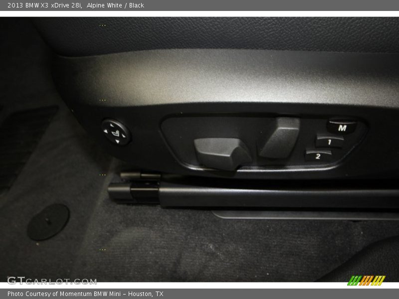Alpine White / Black 2013 BMW X3 xDrive 28i
