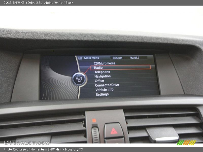 Alpine White / Black 2013 BMW X3 xDrive 28i