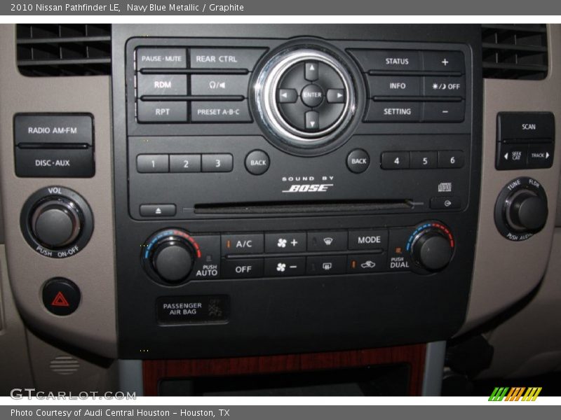 Navy Blue Metallic / Graphite 2010 Nissan Pathfinder LE