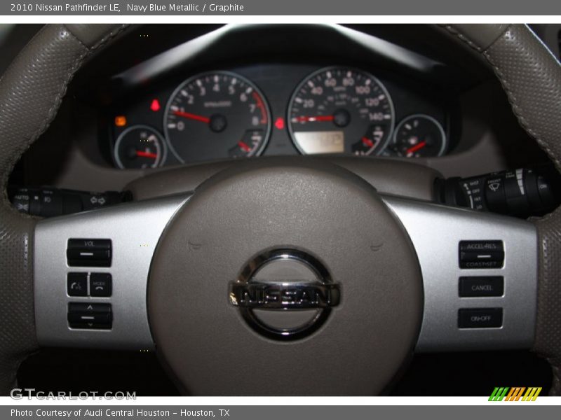 Navy Blue Metallic / Graphite 2010 Nissan Pathfinder LE