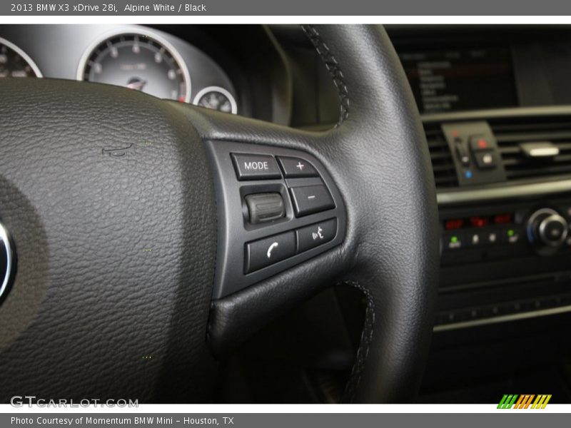 Alpine White / Black 2013 BMW X3 xDrive 28i