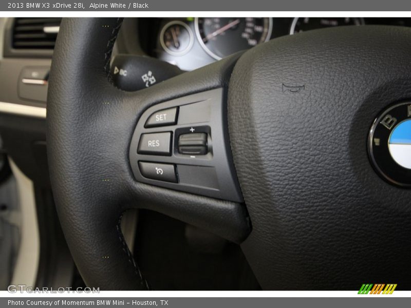 Alpine White / Black 2013 BMW X3 xDrive 28i